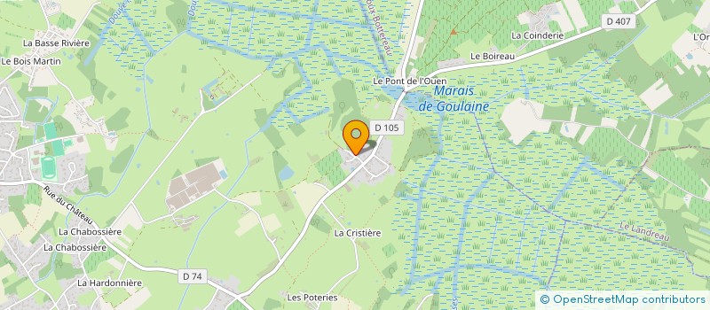 localisation de l'entreprise LUGOS  HAUTE-GOULAINE