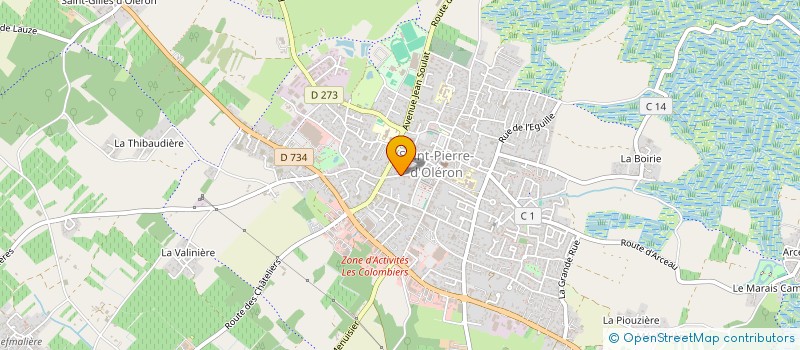 localisation de l'entreprise LUGOU DE ROCHER  SAINT-PIERRE-D'OLERON