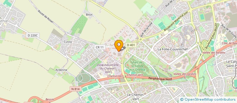 localisation de l'entreprise LUHU à SAINT-CONTEST