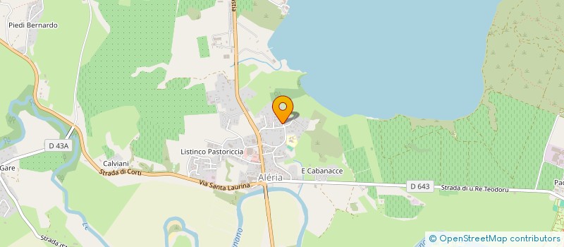 localisation de l'entreprise LUIGGI A.N à ALERIA
