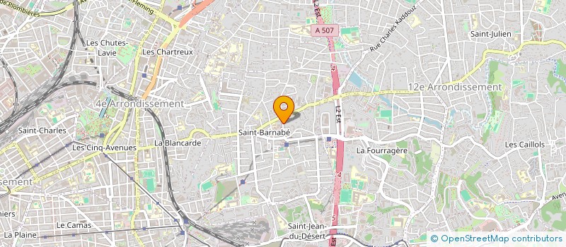 localisation de l'entreprise LUIGI P à MARSEILLE