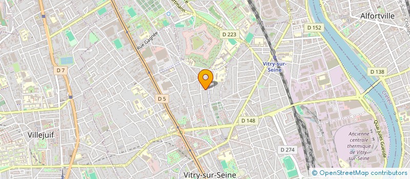 localisation de l'entreprise LUIGI PICUCCIO  VITRY-SUR-SEINE