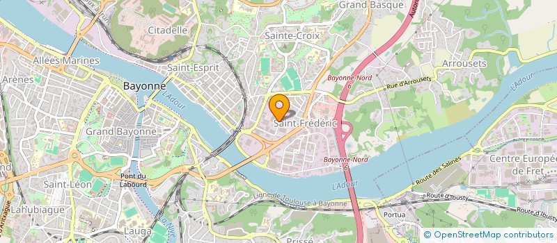 localisation de l'entreprise LUINSA PARTICIPATIONS à BAYONNE