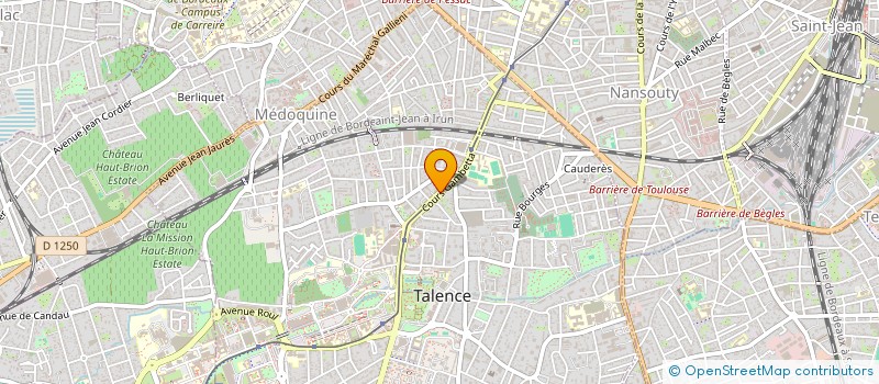 localisation de l'entreprise LUINSA TALENCE  TALENCE