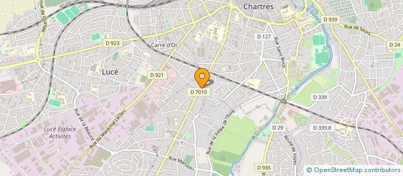 localisation de l'entreprise LUIPARC à LUISANT