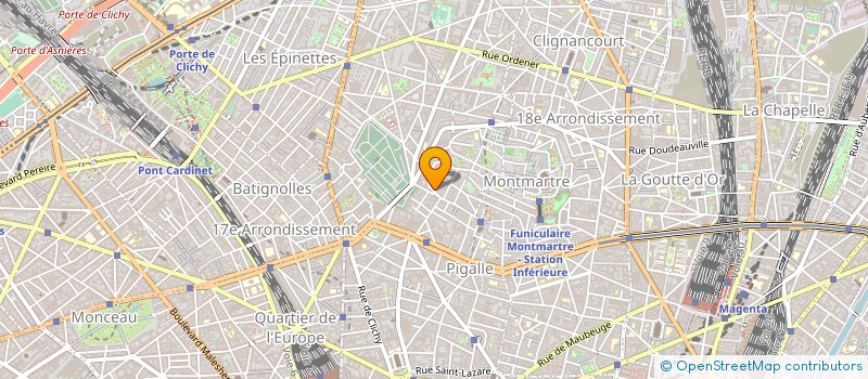 localisation de l'entreprise LUIS.A  PARIS