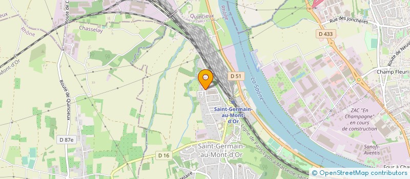 localisation de l'entreprise LUIS BAT  DECINES-CHARPIEU