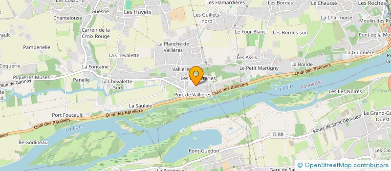 localisation de l'entreprise LUIS PLOMBERIE CHAUFFAGE  FONDETTES