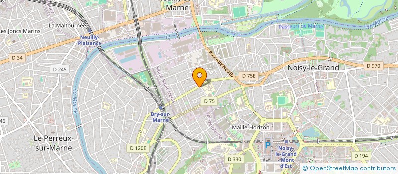 localisation de l'entreprise LUIS PRO ON  NOISY-LE-GRAND