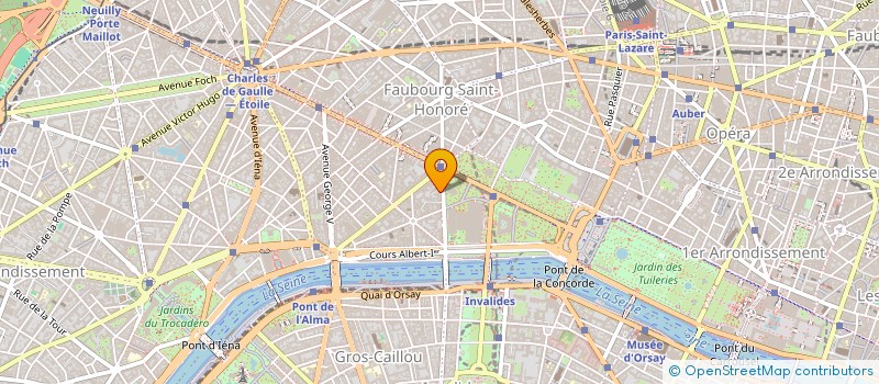 localisation de l'entreprise LUIS SARL  PARIS