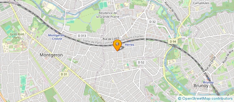 localisation de l'entreprise LUISANA  YERRES