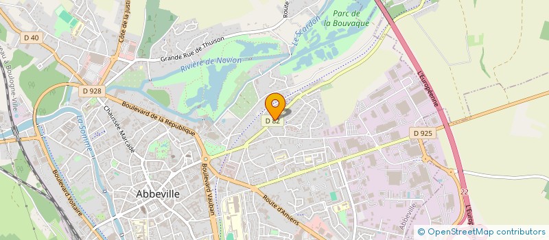 localisation de l'entreprise LUISANT GUTENBERG à VILLENEUVE-D'ASCQ