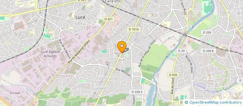 localisation de l'entreprise LUISANTAISE DE JUMELAGE à LUISANT
