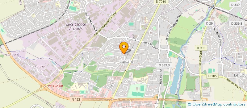 localisation de l'entreprise LUISANTDIS à LUISANT