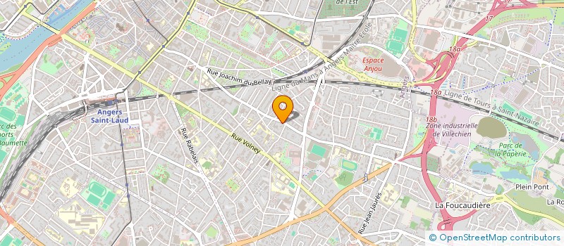 localisation de l'entreprise LUISNILE à ANGERS