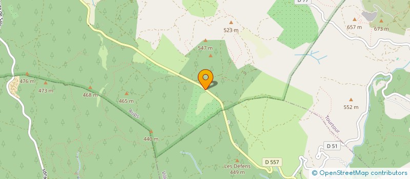 localisation de l'entreprise LUITIN  AUPS