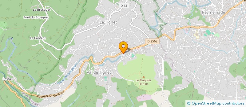 localisation de l'entreprise LUIZI à LE TIGNET