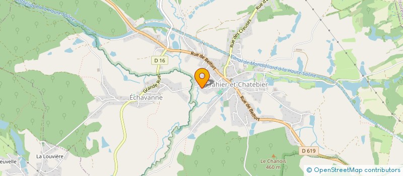 localisation de l'entreprise LUJE à FRAHIER-ET-CHATEBIER