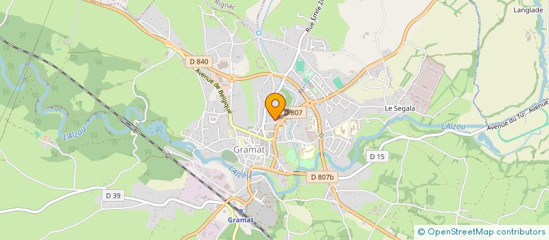 localisation de l'entreprise LUJEANDISTRI à GRAMAT