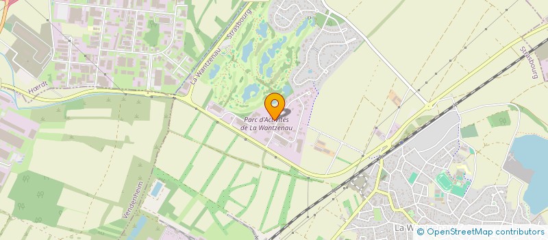 localisation de l'entreprise LUJEM  LA WANTZENAU