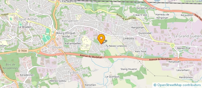 localisation de l'entreprise LUJIEN & CIE  GOUESNOU