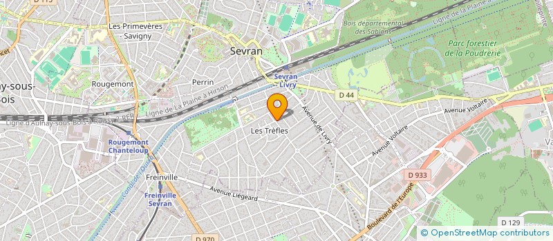 localisation de l'entreprise LUK à SEVRAN