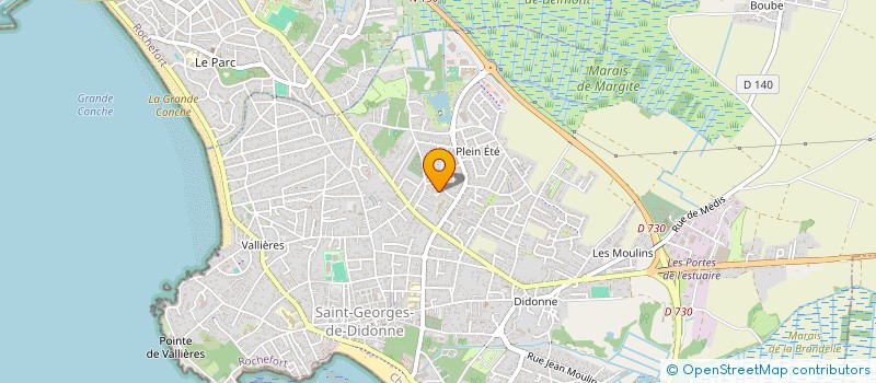 localisation de l'entreprise LUK'ALU  SAINT-GEORGES-DE-DIDONNE