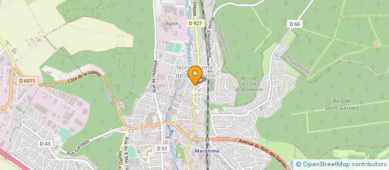 localisation de l'entreprise LUKA  NOTRE-DAME-DE-BONDEVILLE