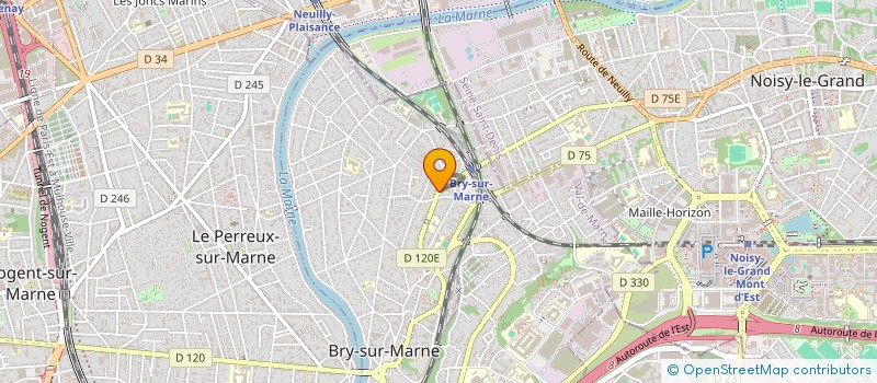 localisation de l'entreprise LUKA ET CSA à BRY SUR MARNE