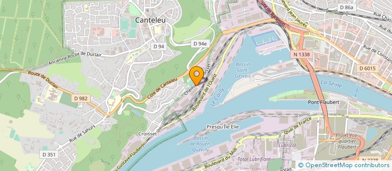 localisation de l'entreprise LUKA'RTING à ROUEN