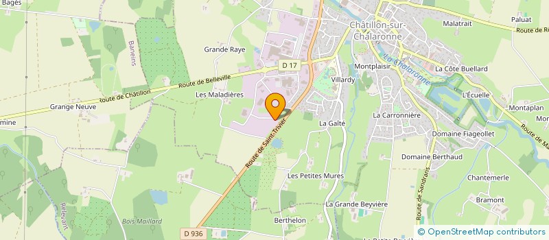 localisation de l'entreprise LUKAS AUTOS à CHATILLON-SUR-CHALARONNE