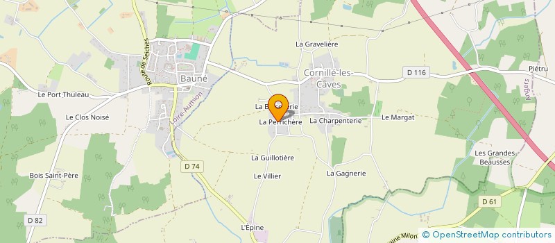localisation de l'entreprise LUKENEMYA  LOIRE-AUTHION