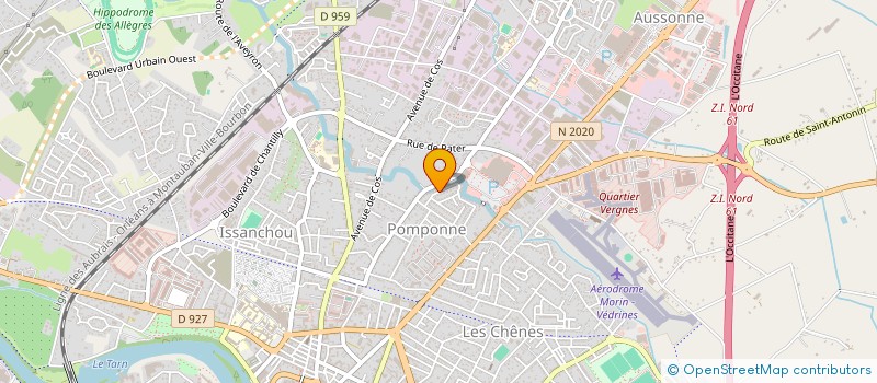 localisation de l'entreprise LUKI  MONTAUBAN