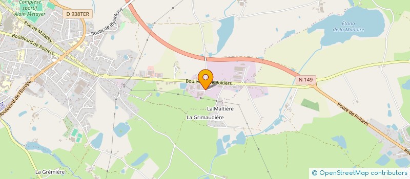 localisation de l'entreprise LUKIMMO  BRESSUIRE