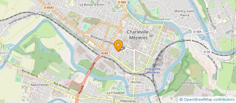 localisation de l'entreprise LUKLA PARTNERS INDUSTRIES  CHARLEVILLE-MEZIERES