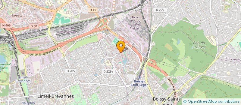 localisation de l'entreprise LUKYO HTCIM à BOISSY-SAINT-LEGER