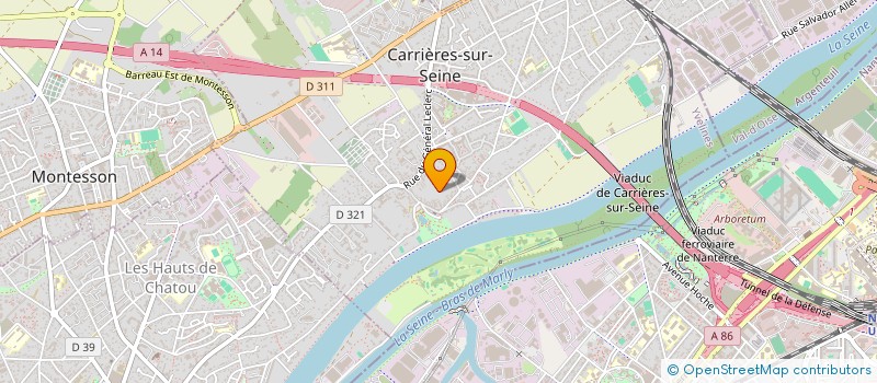 localisation de l'entreprise LUL MOBILITES à CARRIERES-SUR-SEINE