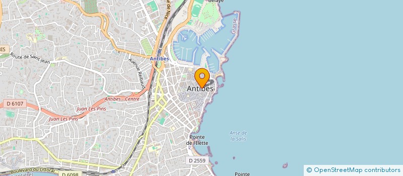 localisation de l'entreprise LULA à ANTIBES