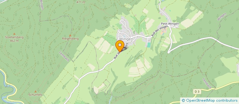 localisation de l'entreprise LULA  WINGEN