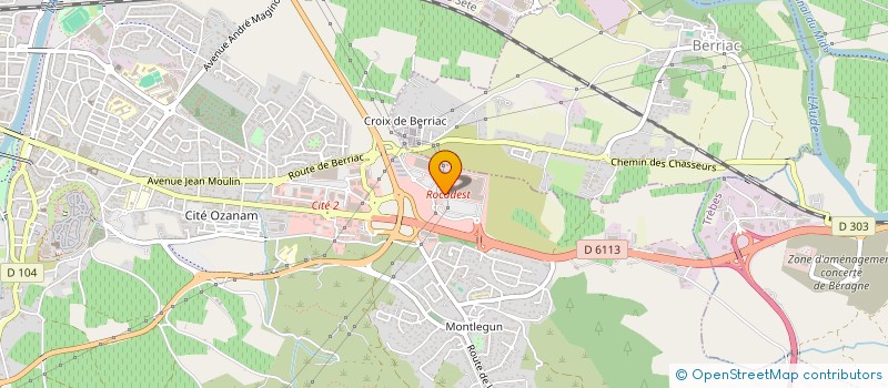 localisation de l'entreprise LULA à CARCASSONNE