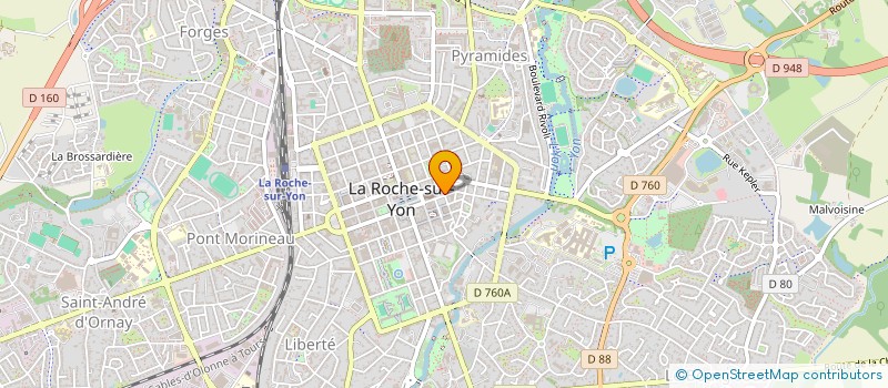 localisation de l'entreprise LULALINES à LA ROCHE-SUR-YON