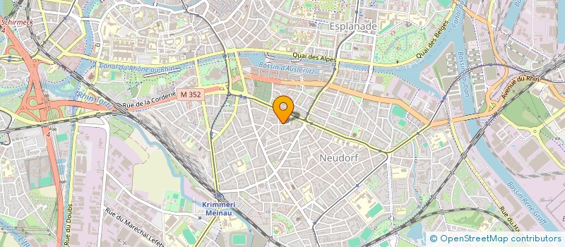 localisation de l'entreprise LULANA  STRASBOURG