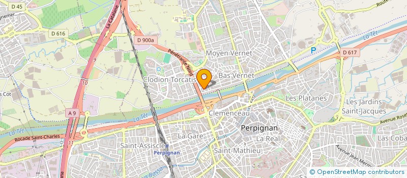 localisation de l'entreprise LULECI  PERPIGNAN