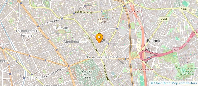 localisation de l'entreprise LULELO  PARIS