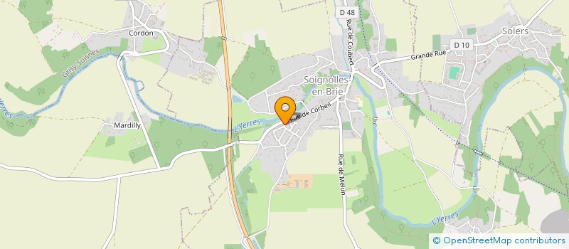 localisation de l'entreprise LULEMY  SOIGNOLLES-EN-BRIE