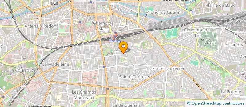 localisation de l'entreprise LULEVI  RENNES