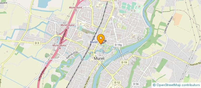 localisation de l'entreprise LULI à MURET