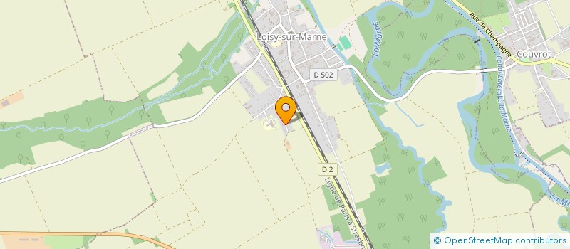 localisation de l'entreprise LULI  LOISY-SUR-MARNE