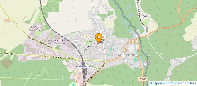 localisation de l'entreprise LULIA SERVICE PRESTIGE à LE MALESHERBOIS