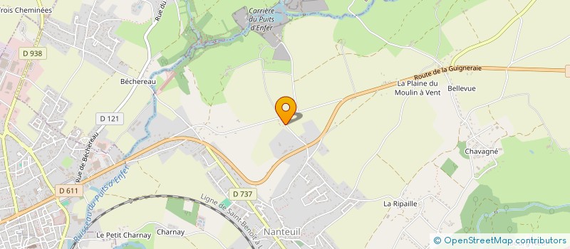 localisation de l'entreprise LULIANA  NANTEUIL